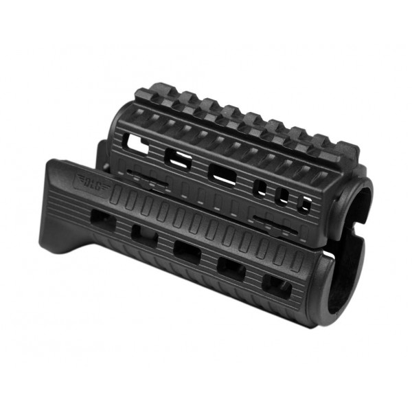 Цевье DLG Tactical (DLG-122) для АКС-74У (полимер) черное - 3574432