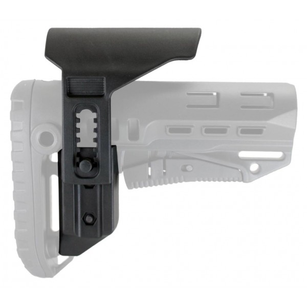 Регульована щока DLG Compact Practical Cheek Piece для прикладу TBS Compact/Tactical - 3574426