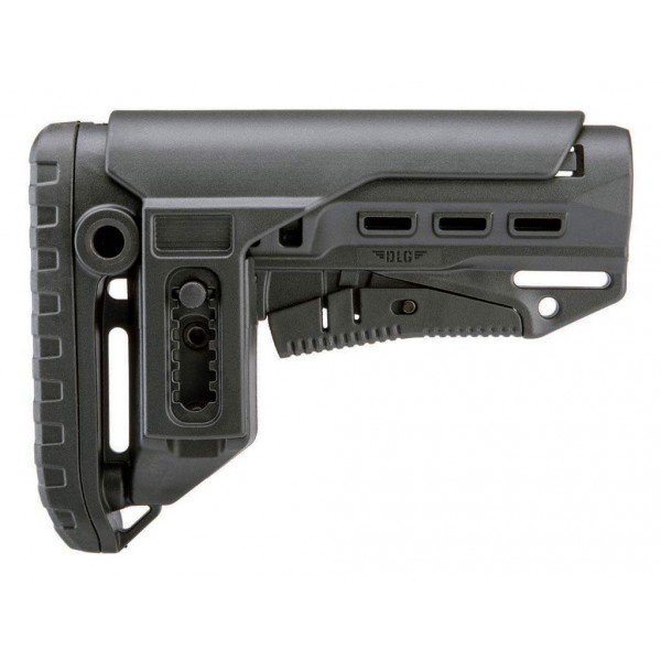 Приклад DLG TBS Compact PCP (Mil-Spec) с регулируемой щекой, черный - 3574425 Приклад DLG TBS Compact PCP (Mil-Spec) с регулируемой щекой, черный - 3574425