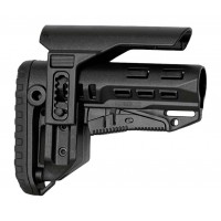 Приклад DLG TBS Compact PCP (Mil-Spec) із регульованою щокою, чорний
