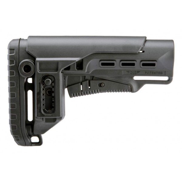 Приклад DLG TBS Tactical PCP (Mil-Spec) с регулируемой щекой, черный - 3574423