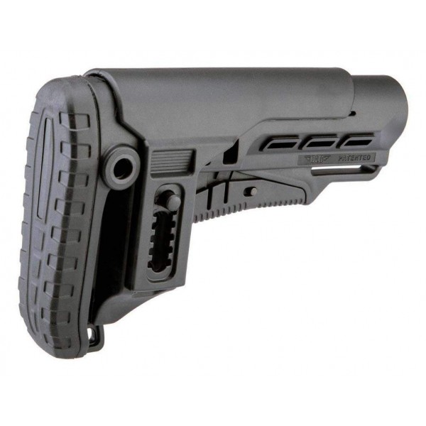 Приклад DLG TBS Tactical PCP (Mil-Spec) с регулируемой щекой, черный - 3574423 Приклад DLG TBS Tactical PCP (Mil-Spec) с регулируемой щекой, черный - 3574423