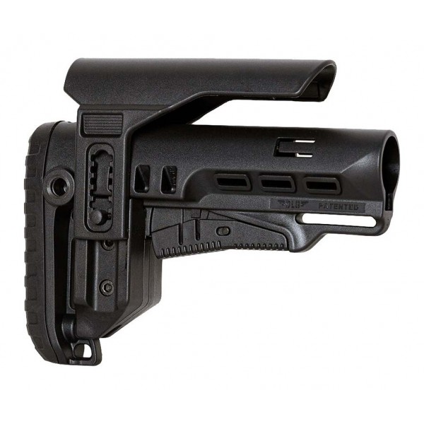 Приклад DLG TBS Tactical PCP (Mil-Spec) с регулируемой щекой, черный - 3574423 Приклад DLG TBS Tactical PCP (Mil-Spec) с регулируемой щекой, черный - 3574423