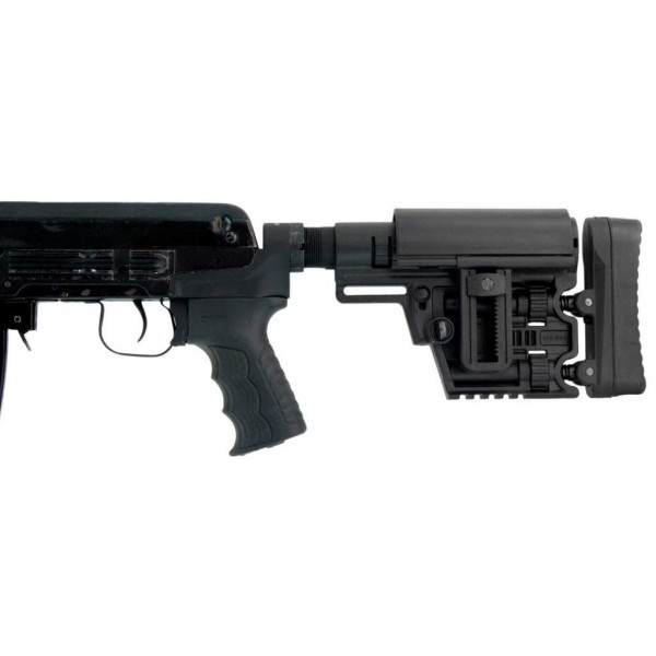 Снайперский приклад DLG Modular Precision (Mil-Spec) с регулируемыми затыльником и щекой - 3574421 Снайперский приклад DLG Modular Precision (Mil-Spec) с регулируемыми затыльником и щекой - 3574421