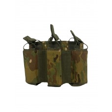 Подсумок открытый под 3 магазина АК ТТХ MS Cordura 500D мультикам