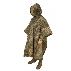 Тактический пончо ВСУ (плащ-палатка) ТТХ пиксель