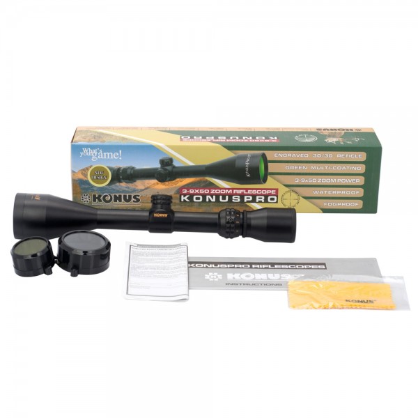 Оптичний приціл KONUS KONUSPRO 3-9x50 30/30 - 3574324 Оптичний приціл KONUS KONUSPRO 3-9x50 30/30 - 3574324