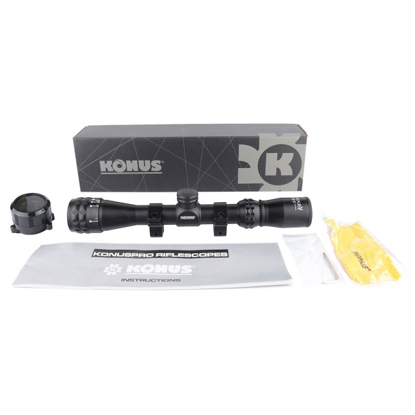 Оптичний приціл KONUS KONUSPRO 3-9x32 30/30 (з кільцями) - 3574323 Оптичний приціл KONUS KONUSPRO 3-9x32 30/30 (з кільцями) - 3574323