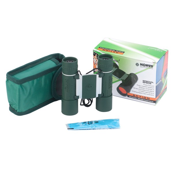 Бинокль KONUS ACTION 10x25 F.F. - 2588384 Бинокль KONUS ACTION 10x25 F.F. - 2588384