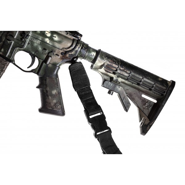 Ремень 1 точечный "Frag" с карабином Черный - 3574258 Ремень 1 точечный "Frag" с карабином Черный - 3574258