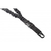 Ремінь 1 точковий "Frag" з карабіном Чорний