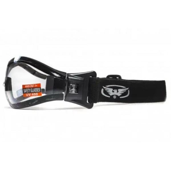 Окуляри захисні із ущільнювачем Global Vision Z-33 (clear) Anti-Fog, прозорі - 3574251 Окуляри захисні із ущільнювачем Global Vision Z-33 (clear) Anti-Fog, прозорі - 3574251