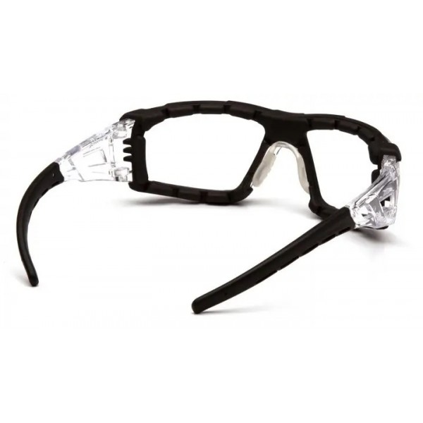 Очки защитные с уплотнителем Pyramex Fyxate (clear) Super Anti-Fog H2MAX, прозрачные - 3574240 Очки защитные с уплотнителем Pyramex Fyxate (clear) Super Anti-Fog H2MAX, прозрачные - 3574240