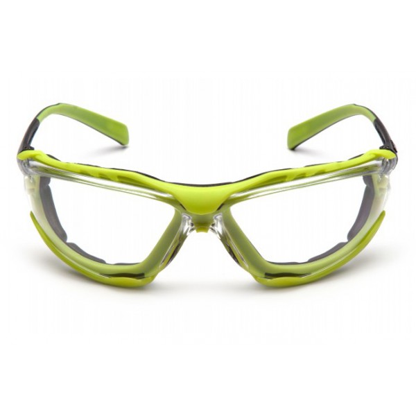 Окуляри захисні з ущільнювачем Pyramex Proximity Black-lime (clear) Anti-Fog, прозорі в чорно-лаймовій оправі - 3586656 Окуляри захисні з ущільнювачем Pyramex Proximity Black-lime (clear) Anti-Fog, прозорі в чорно-лаймовій оправі - 3586656