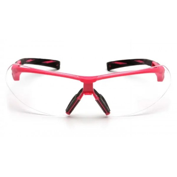 Очки защитные открытые Pyramex Onix Pink (clear) прозрачные в розовой оправе - 3574220 Очки защитные открытые Pyramex Onix Pink (clear) прозрачные в розовой оправе - 3574220