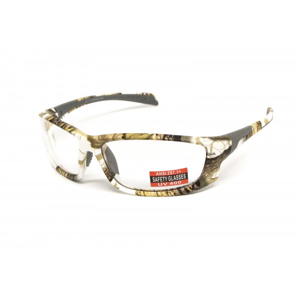 Окуляри захисні Global Vision Hercules-5 White Camo (clear), прозорі в камуфльованій оправі - 3574209 Окуляри захисні Global Vision Hercules-5 White Camo (clear), прозорі в камуфльованій оправі - 3574209
