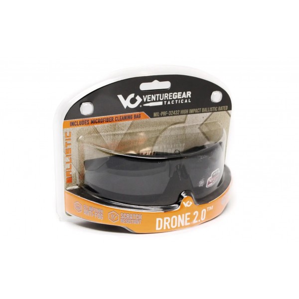 Захисні окуляри Venture Gear Tactical Drone 2.0 Green (gray) Anti-Fog, сірі в зеленій оправі - 3574205 Захисні окуляри Venture Gear Tactical Drone 2.0 Green (gray) Anti-Fog, сірі в зеленій оправі - 3574205
