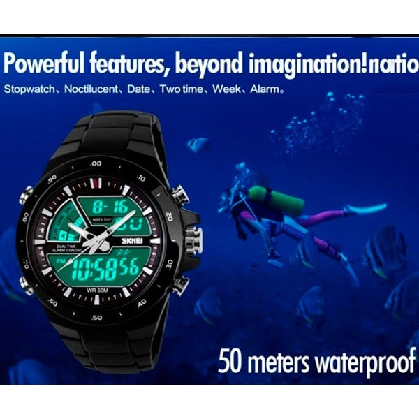 Часы тактические Skmei Shark Black 1016 - 3574192 Часы тактические Skmei Shark Black 1016 - 3574192