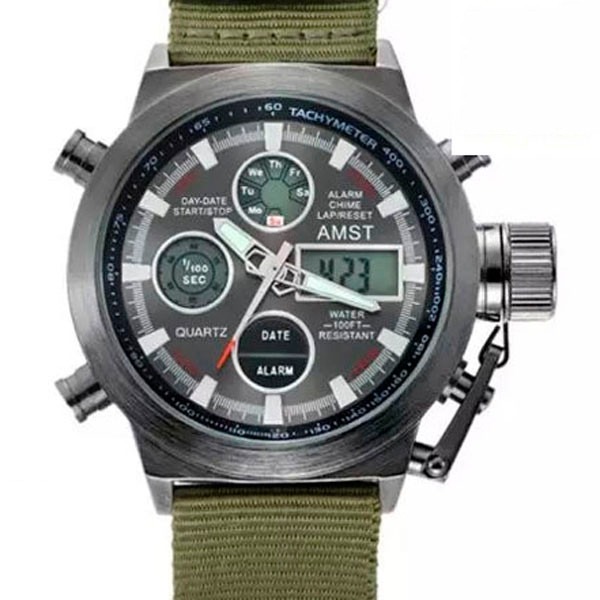 Часы тактические AMST Mountain Green - 3574189 Часы тактические AMST Mountain Green - 3574189