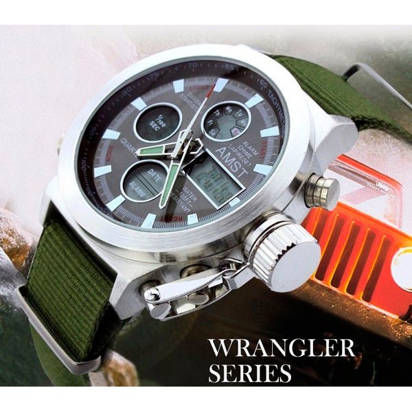 Часы тактические AMST Mountain Green - 3574189 Часы тактические AMST Mountain Green - 3574189