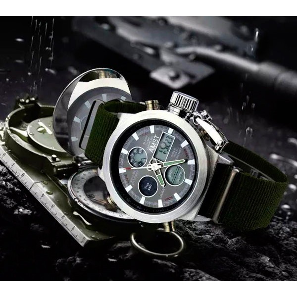 Часы тактические AMST Mountain Green - 3574189 Часы тактические AMST Mountain Green - 3574189