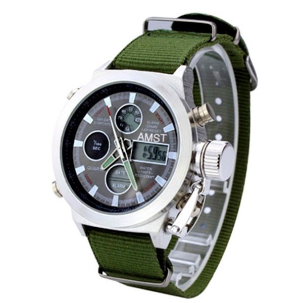 Часы тактические AMST Mountain Green - 3574189 Часы тактические AMST Mountain Green - 3574189