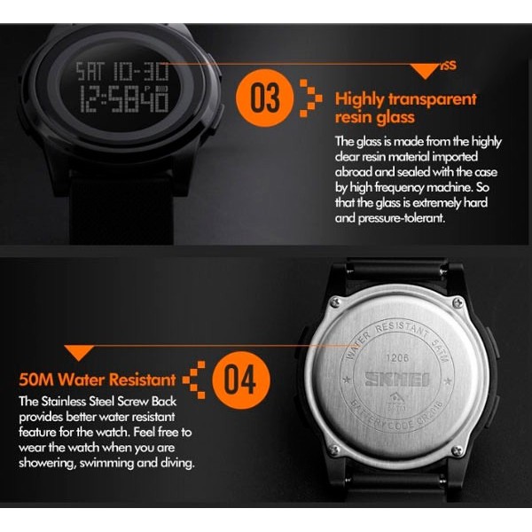Часы тактические Skmei Ultra New 1206 - 3574188 Часы тактические Skmei Ultra New 1206 - 3574188