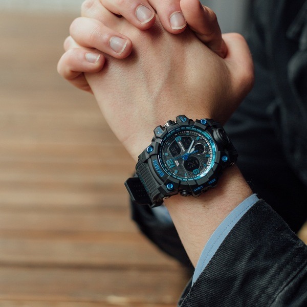 Часы тактические Skmei Hamlet Blue 1155B - 3574185 Часы тактические Skmei Hamlet Blue 1155B - 3574185