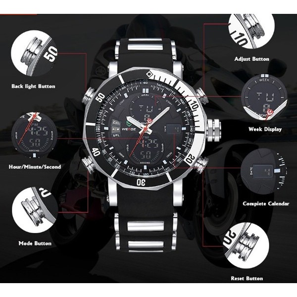 Часы тактические Weide Kasta II - 3574180 Часы тактические Weide Kasta II - 3574180