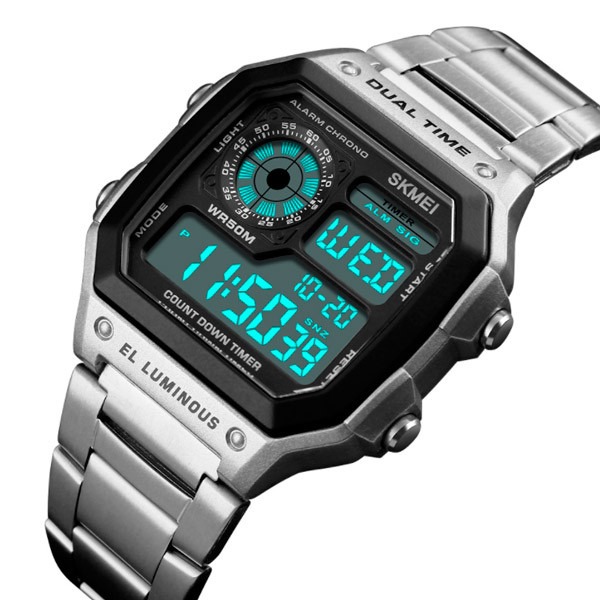 Часы тактические Skmei Ripple Silver 1335S - 3574177 Часы тактические Skmei Ripple Silver 1335S - 3574177