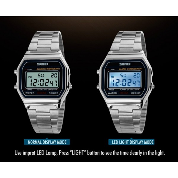 Часы тактические Skmei Popular Silver 1123S - 3574175 Часы тактические Skmei Popular Silver 1123S - 3574175