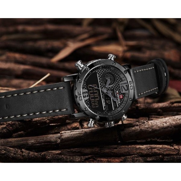 Годинник тактичний Naviforce Next Black 9134 - 3574174