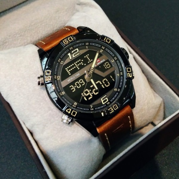 Часы тактические Naviforce Legion Brown NF9128 - 3574173