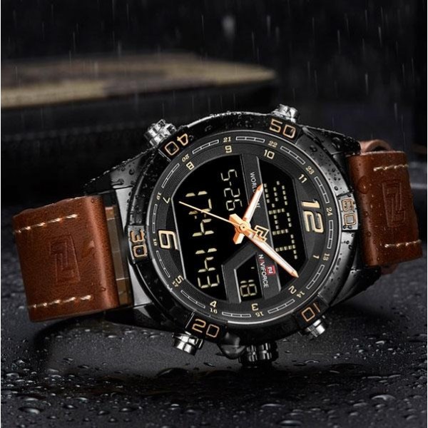 Часы тактические Naviforce Legion Brown NF9128 - 3574173