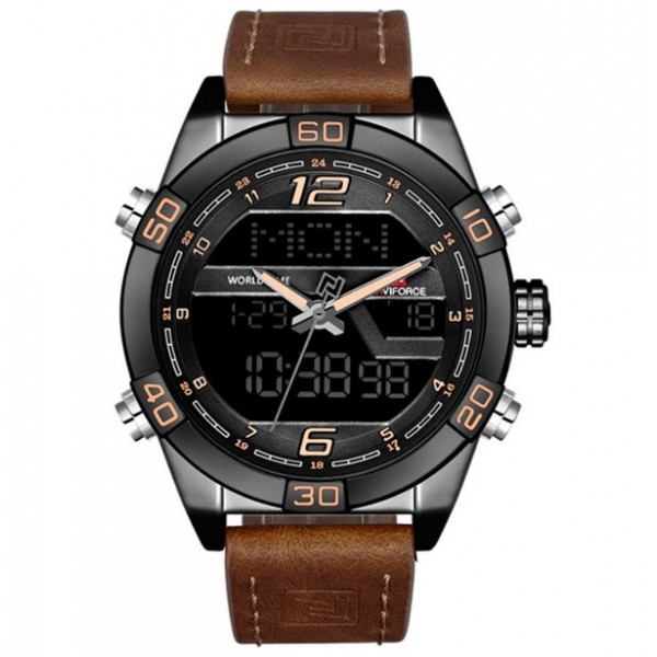 Часы тактические Naviforce Legion Brown NF9128 - 3574173