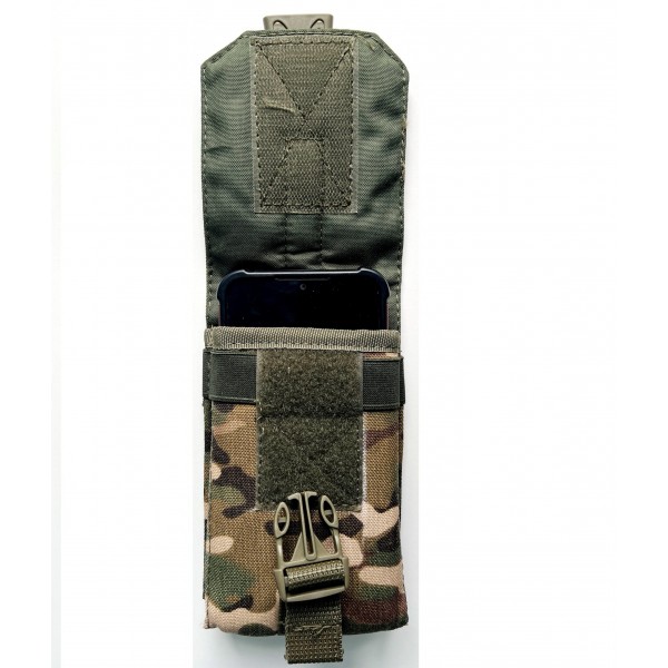 Подсумок под телефон Cordura 500D мультикам ТТХ MS - 3574166 Подсумок под телефон Cordura 500D мультикам ТТХ MS - 3574166