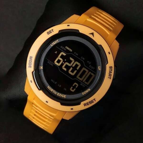 Часы тактические North Edge MARS Pro Yellow 5BAR - 3574133