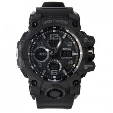 Часы тактические мужские влагостойкие Besta Power 1448 Black