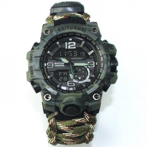 Часы тактические Hemsut Military с компасом - 3574116