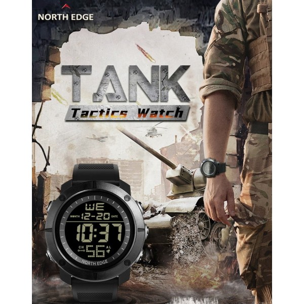 Часы тактические North Edge Tank 5BAR - 3574115