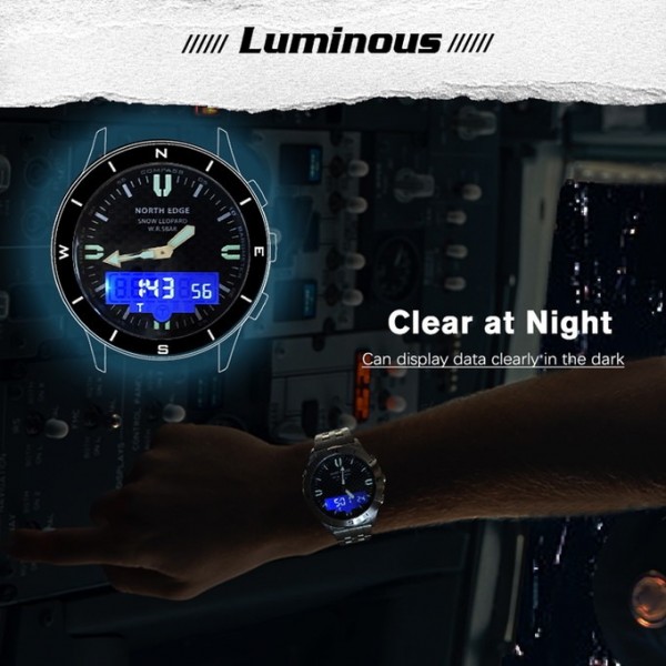 Часы тактические North Edge Snow Leopard - 3574101