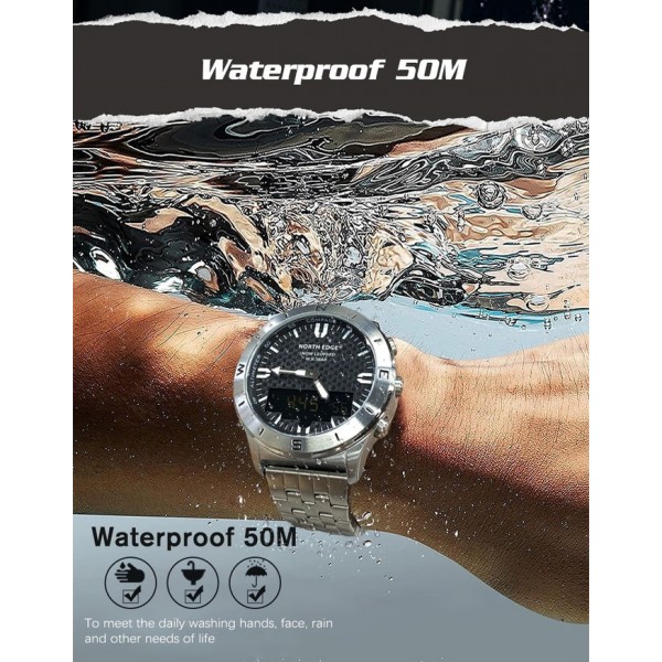 Часы тактические North Edge Snow Leopard - 3574101