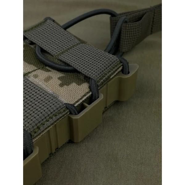 Подсумок под магазин АК с пластиковым бортом uaBRONIK Пиксель - 3573997