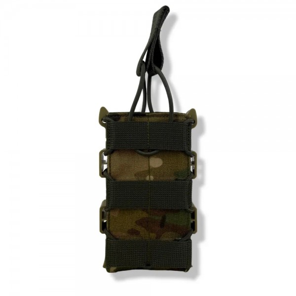 Підсумок під магазин АК з пластиковим бортом uaBRONIK Мультикам - 3573996 Підсумок під магазин АК з пластиковим бортом uaBRONIK Мультикам - 3573996