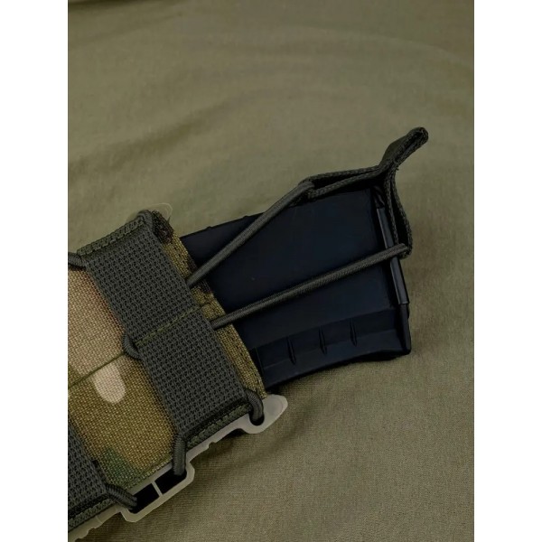 Підсумок під магазин АК з пластиковим бортом uaBRONIK Мультикам - 3573996 Підсумок під магазин АК з пластиковим бортом uaBRONIK Мультикам - 3573996