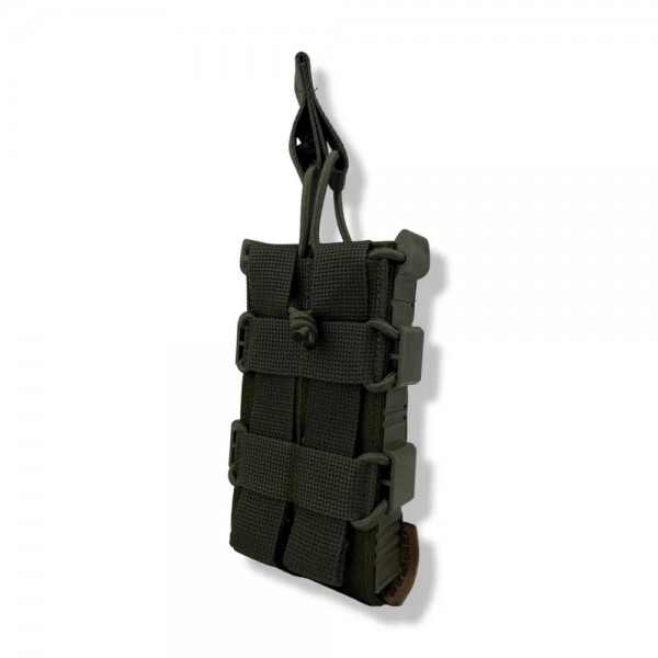 Подсумок под магазин АК с пластиковым бортом uaBRONIK Олива - 3573995