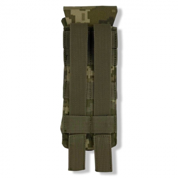 Подсумок двойной Магазин АК Закрытый uaBRONIK Пиксель - 3573994