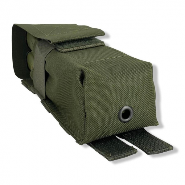 Подсумок двойной Магазин АК Закрытый uaBRONIK Олива - 3573992 Подсумок двойной Магазин АК Закрытый uaBRONIK Олива - 3573992