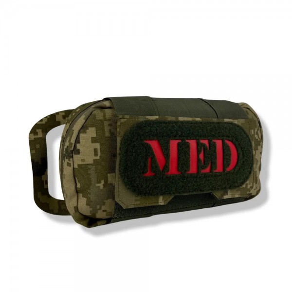 Подсумок медицинский горизонтальный uaBRONIK Пиксель - 3573977 Подсумок медицинский горизонтальный uaBRONIK Пиксель - 3573977