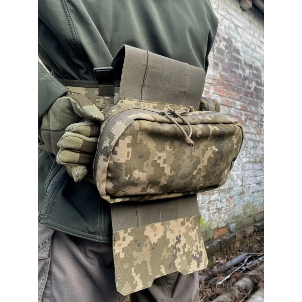 Подсумок медицинский горизонтальный uaBRONIK Пиксель - 3573977 Подсумок медицинский горизонтальный uaBRONIK Пиксель - 3573977